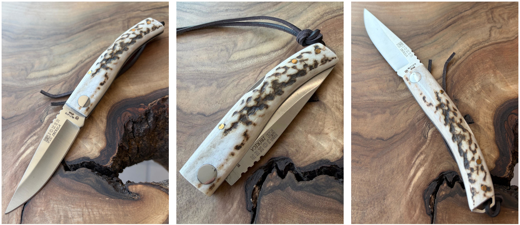 Joker Ibérica – Zatvárací nôž, 7,5 cm, paroh