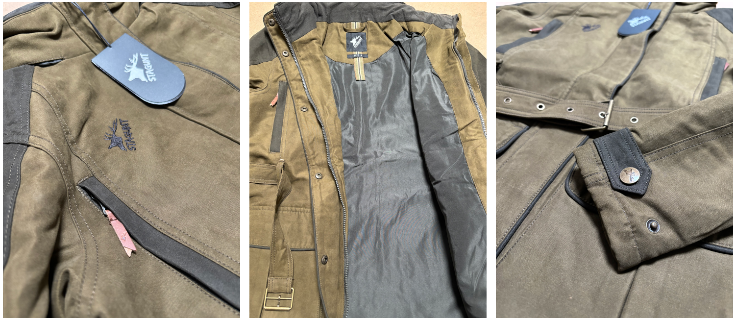Stagunt Peisey LD Bison – Jagdjacke, Braun