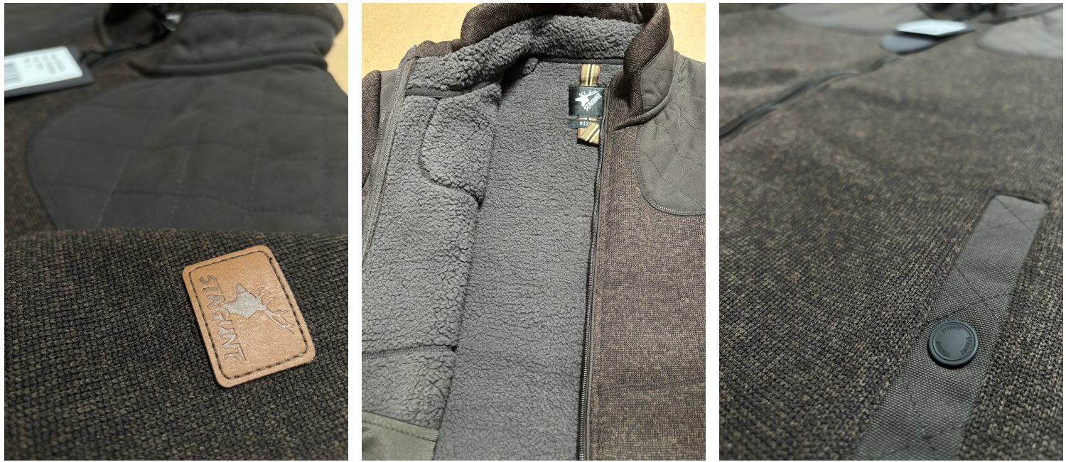 Stagunt Corvier Bark – Sweatshirt, Braun