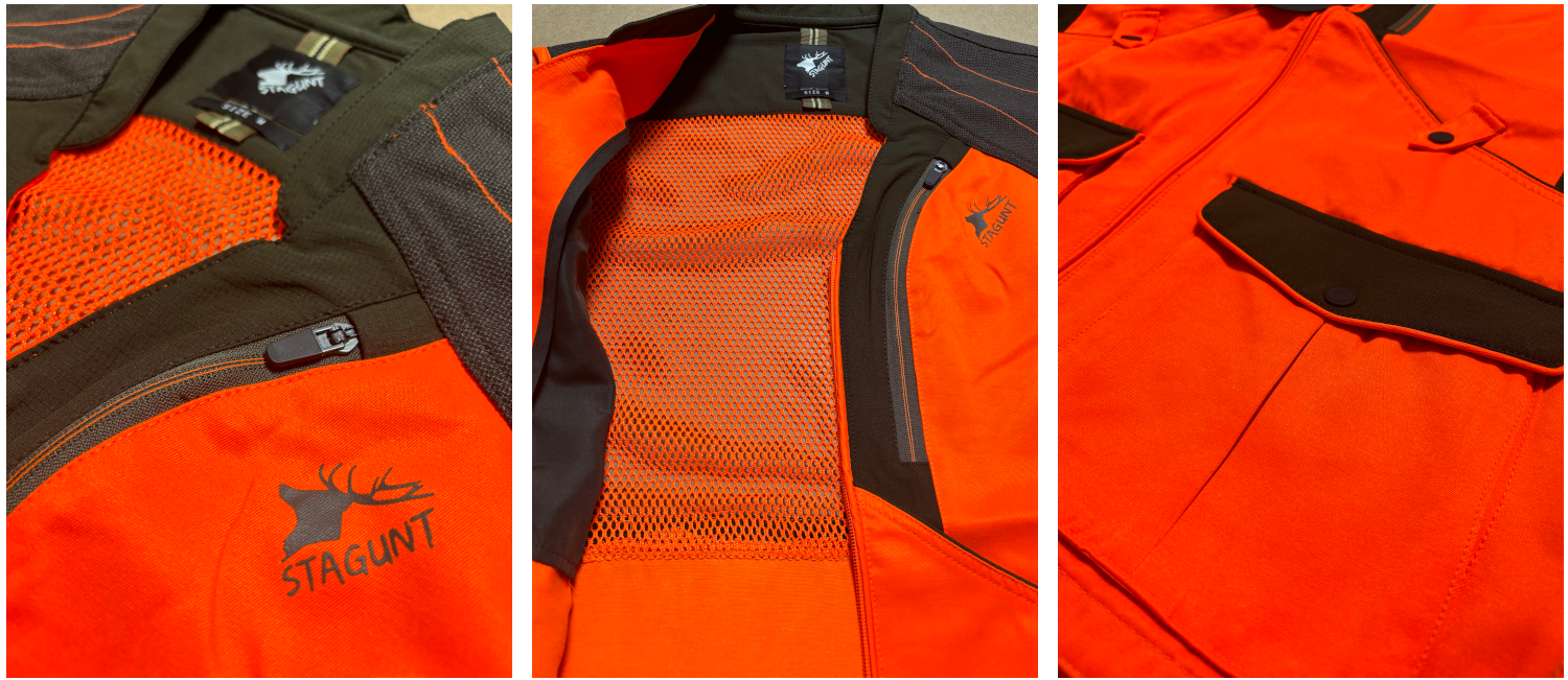 Stagunt Forez Blaze Uni – Jagdweste, Orange