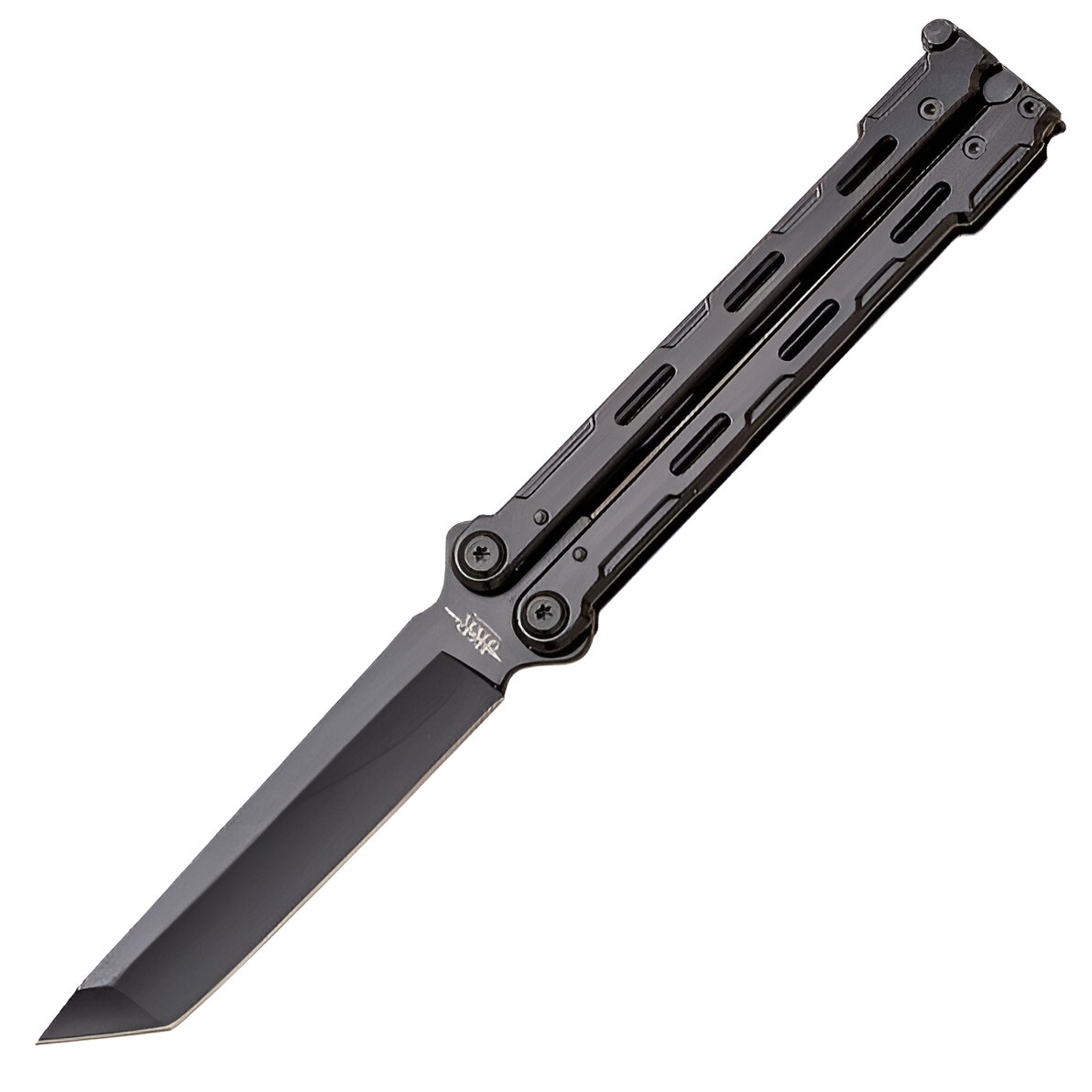 JKR Motýlek, 10,5 cm, ocel, černý