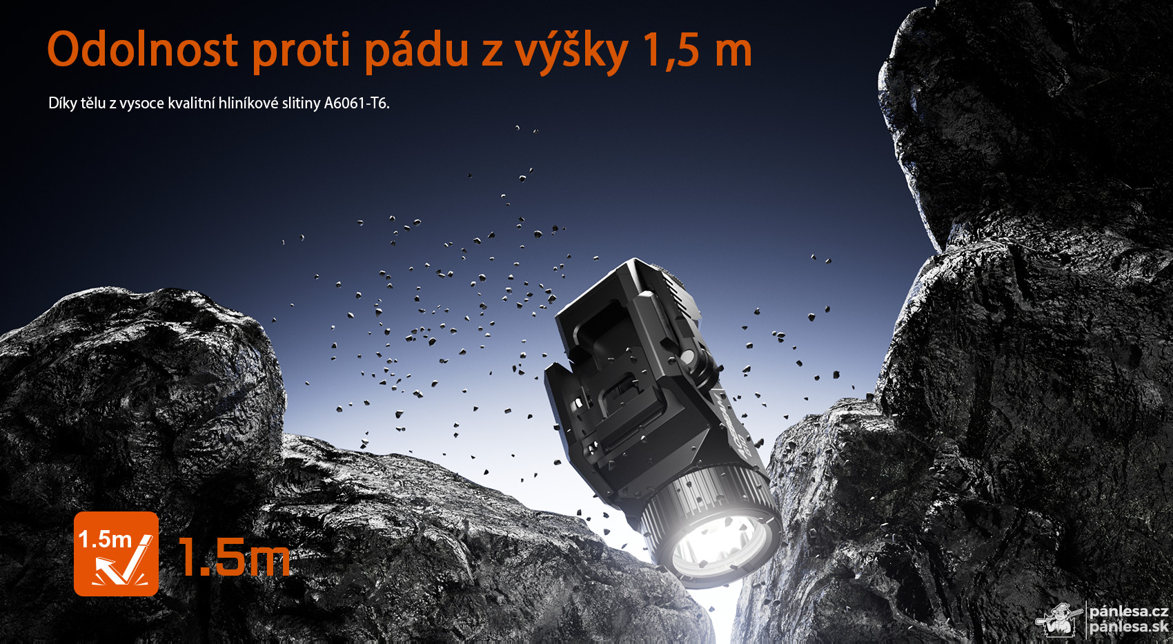 AceBeam G10, 600 lm, black - LED baterka na Picatinny/Weaver lištu, rýchloupínacia