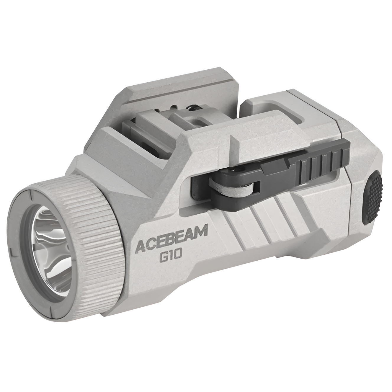 AceBeam G10, 600 lm, MAO - LED baterka na Picatinny/Weaver lištu, rýchloupínacia