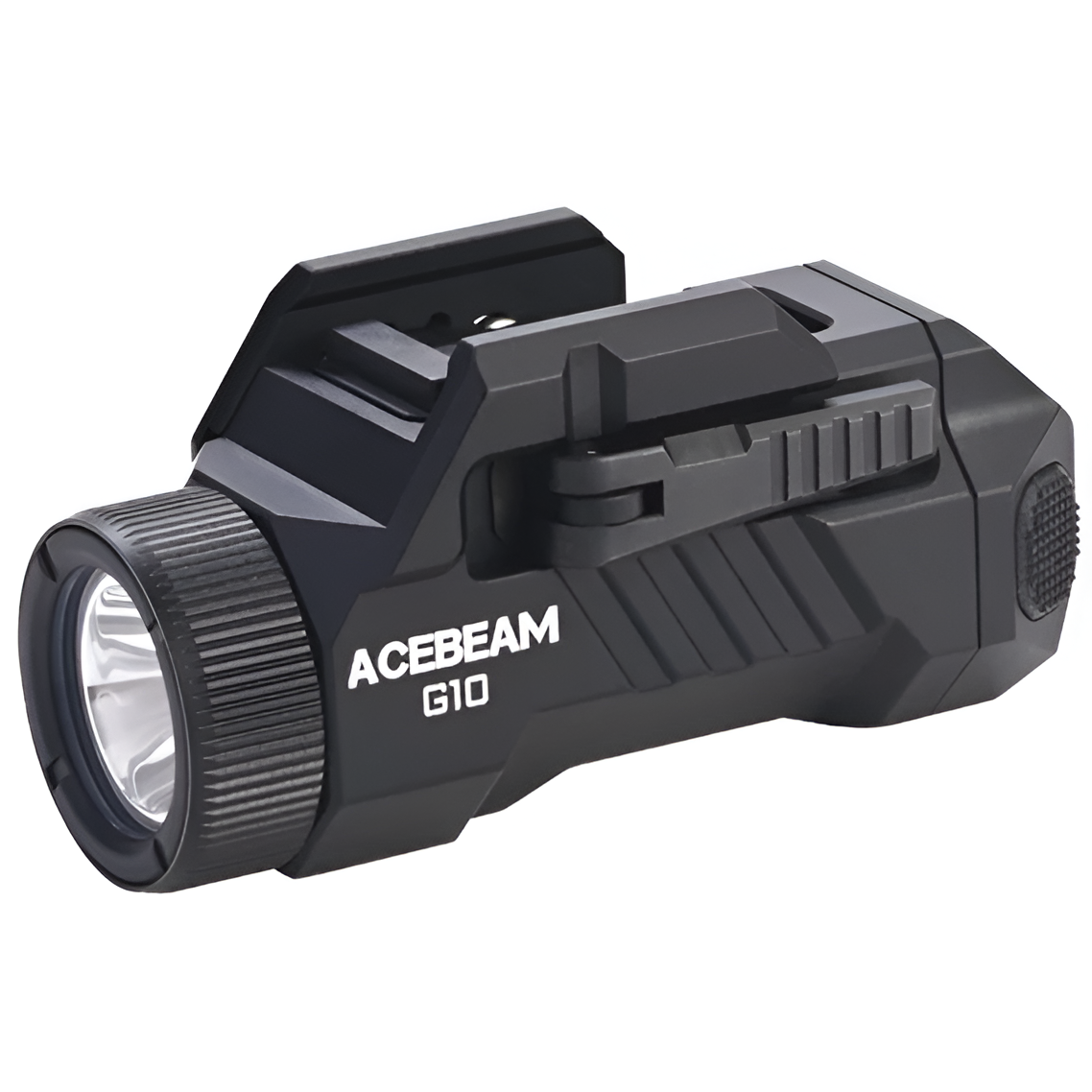 AceBeam G10, 600 lm, black - LED baterka na Picatinny/Weaver lištu, rýchloupínacia