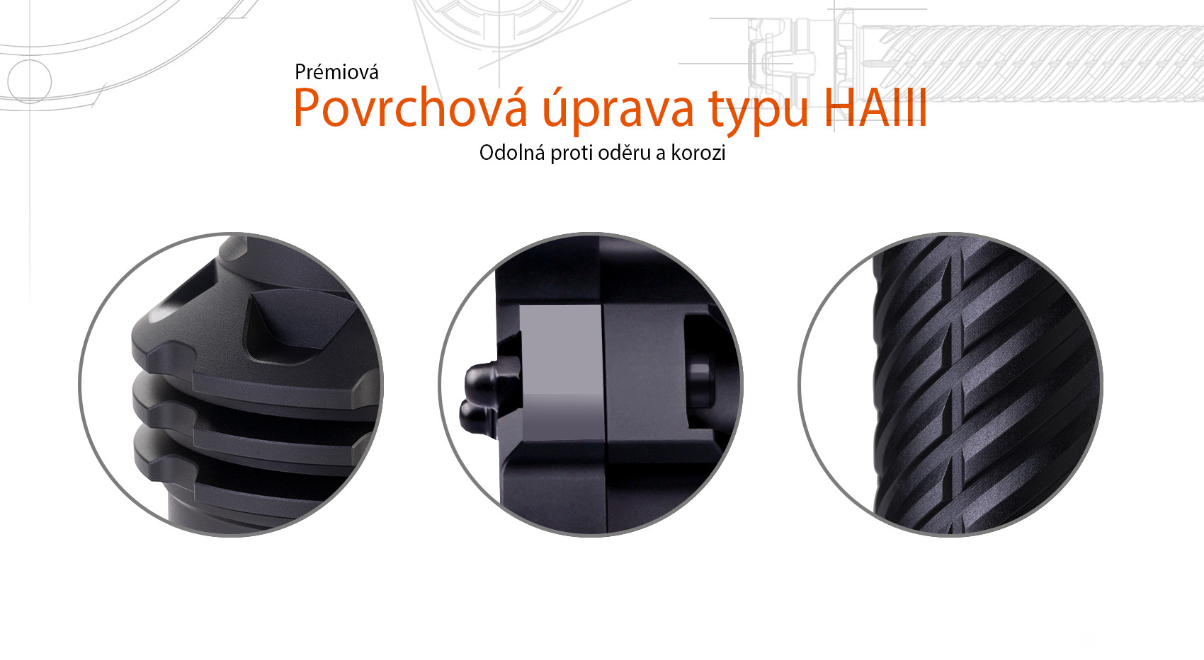 AceBeam P20, 5500 lm, black - Taktická LED svítilna, černá