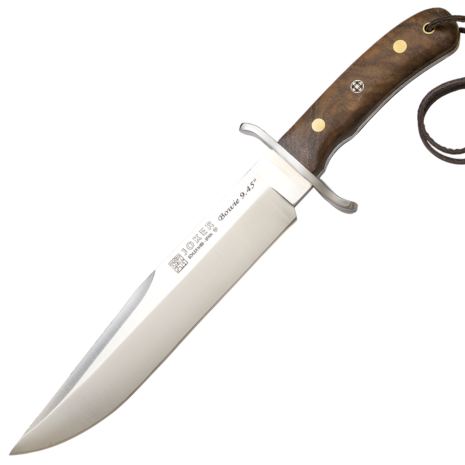 Joker Bowie 9,45" – Poľovnícky nôž, 24 cm, orechové drevo