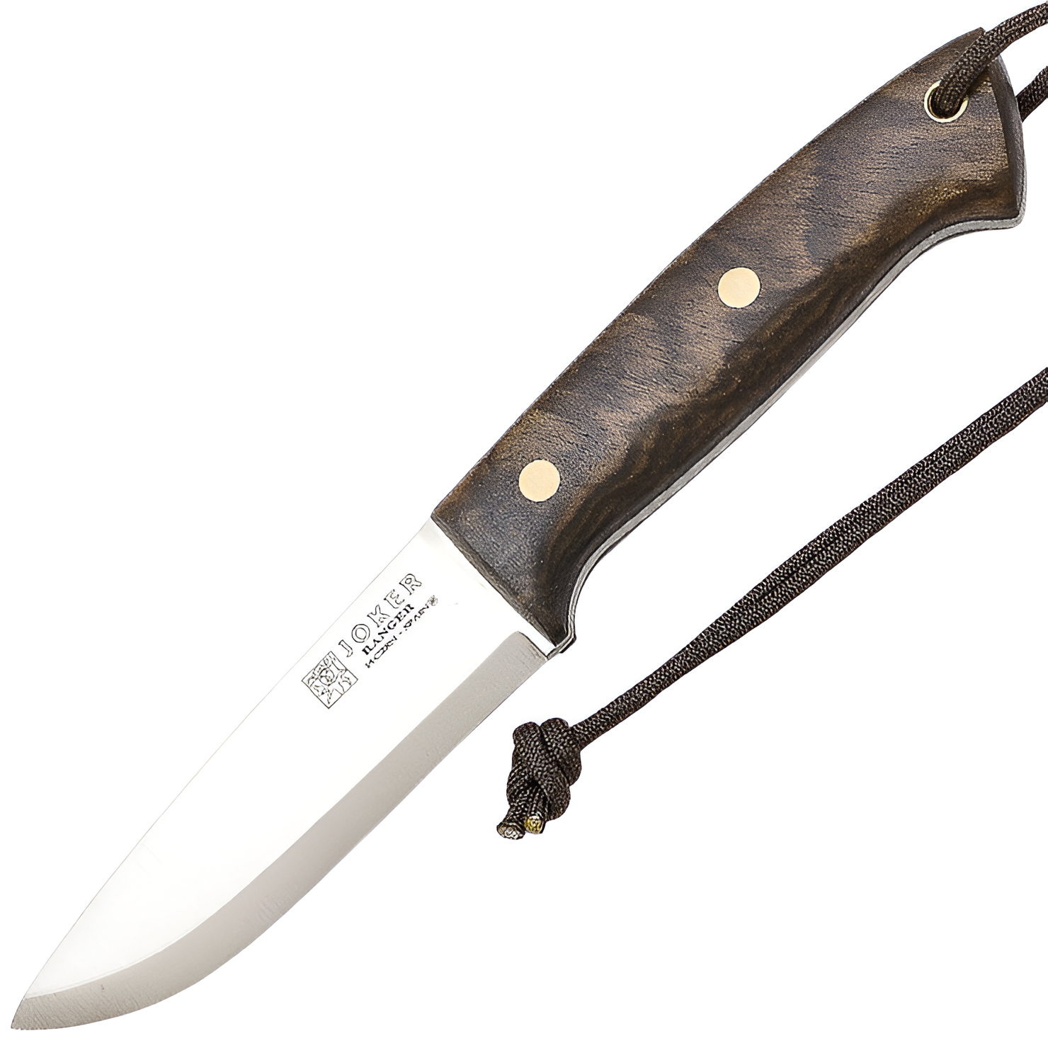 Joker Ranger - Bushcraftový nôž, 11 cm, orechové drevo