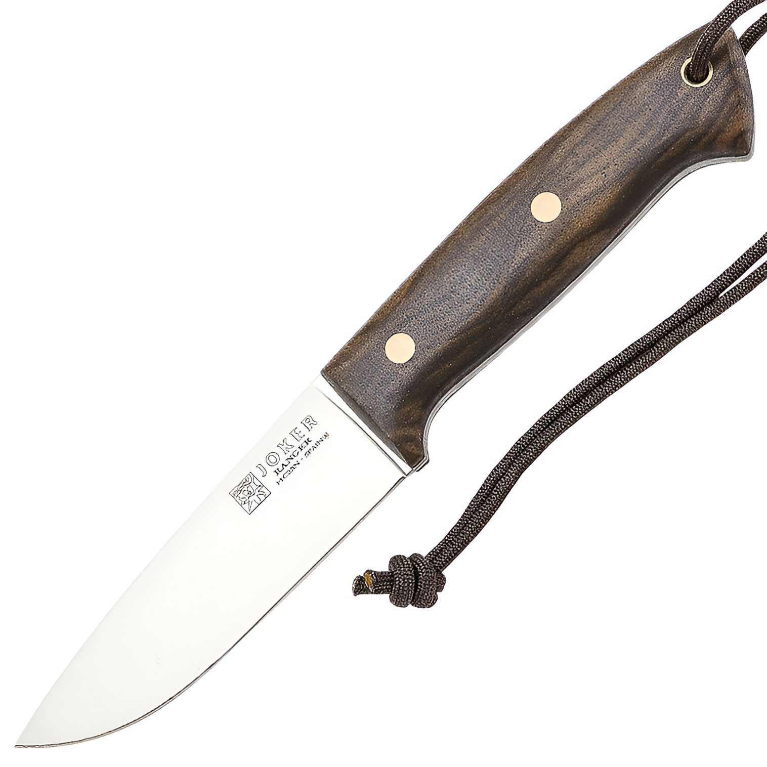 Joker Ranger - Bushcraftový nôž, 11 cm, orechové drevo