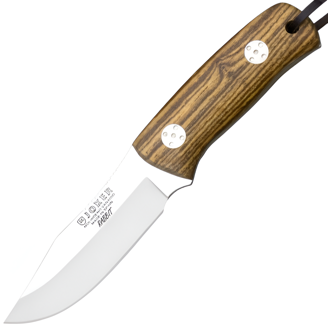 Joker Rabbit - Bushcraftový nůž, 8,6 cm, dřevo bocote