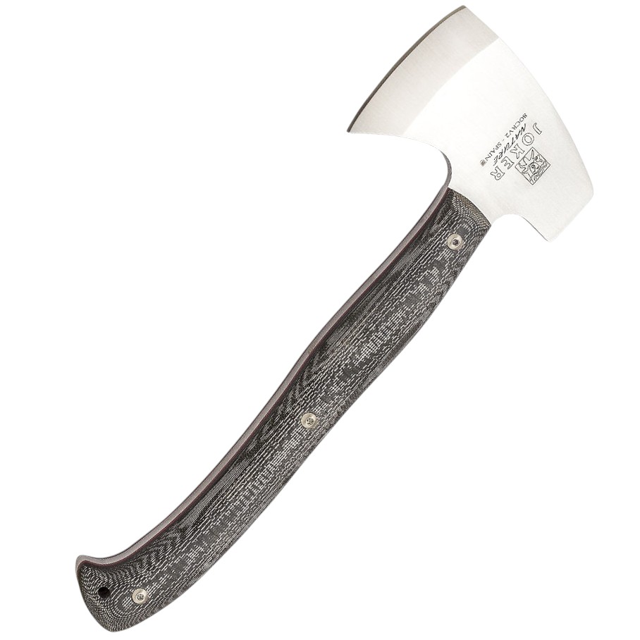 Joker Nature - Full Tang sekera, micarta, černá