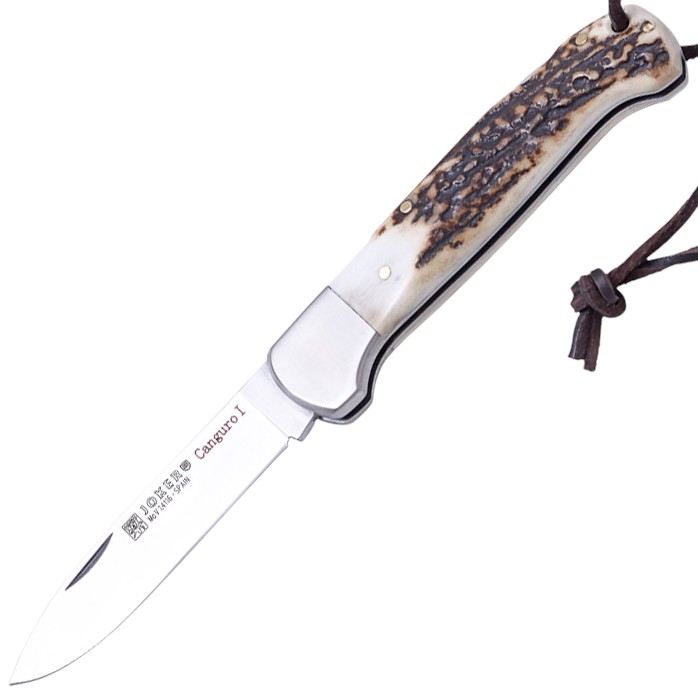 Joker Canguro I – Zavírací nůž, 8,5 cm, paroh