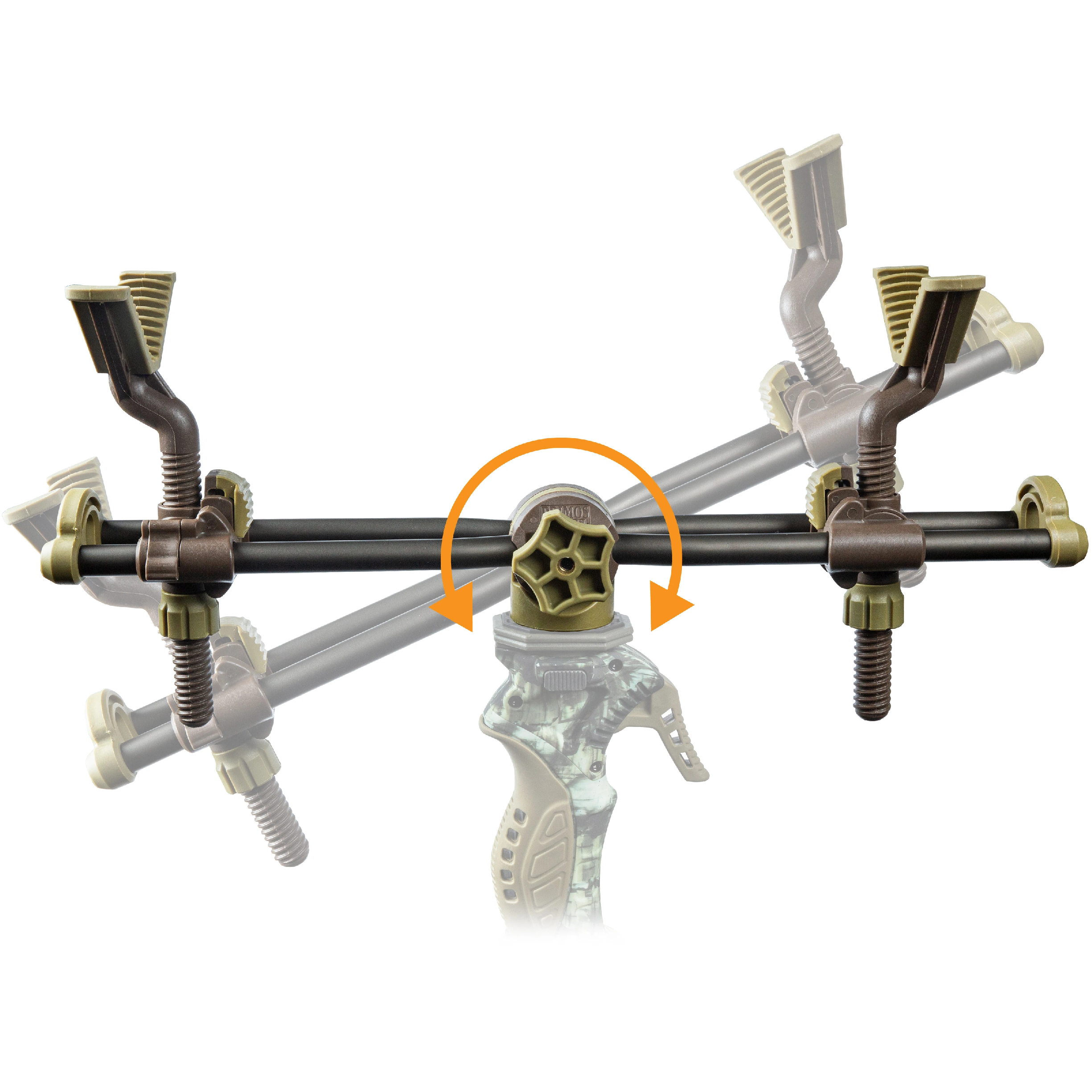 Primos 2 Point Gun Rest - Dvoubodová podpěra