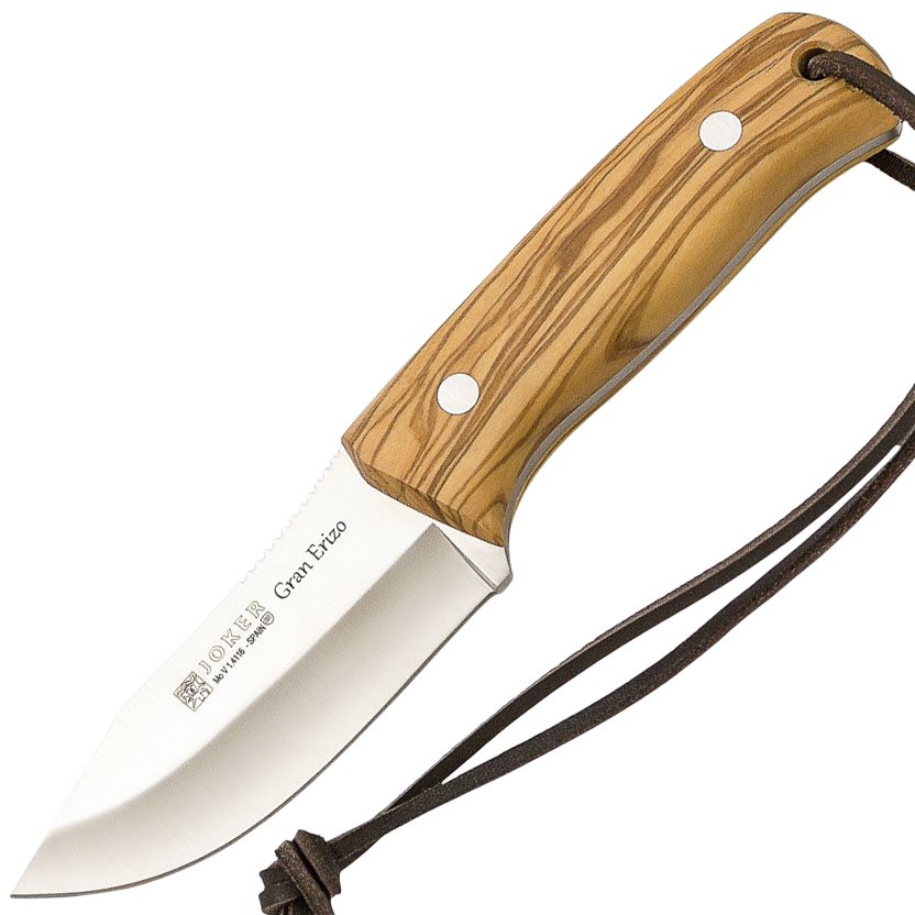 Joker Gran Erizo – Lovecký nůž, 9,5 cm, olivové dřevo