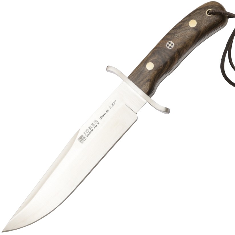Joker Bowie 7,87" - Lovecký nůž, 19,7 cm, ořechové dřevo