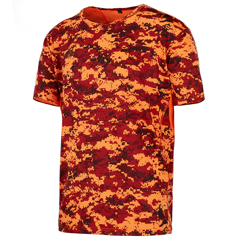 Stagunt Orset Blaze Pixel Camo - Tričko, oranžové, PánLesa.cz